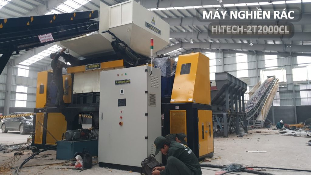 máy nghiền vải vụn
